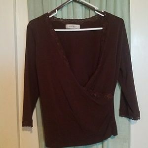 Beautiful chocolate brown top